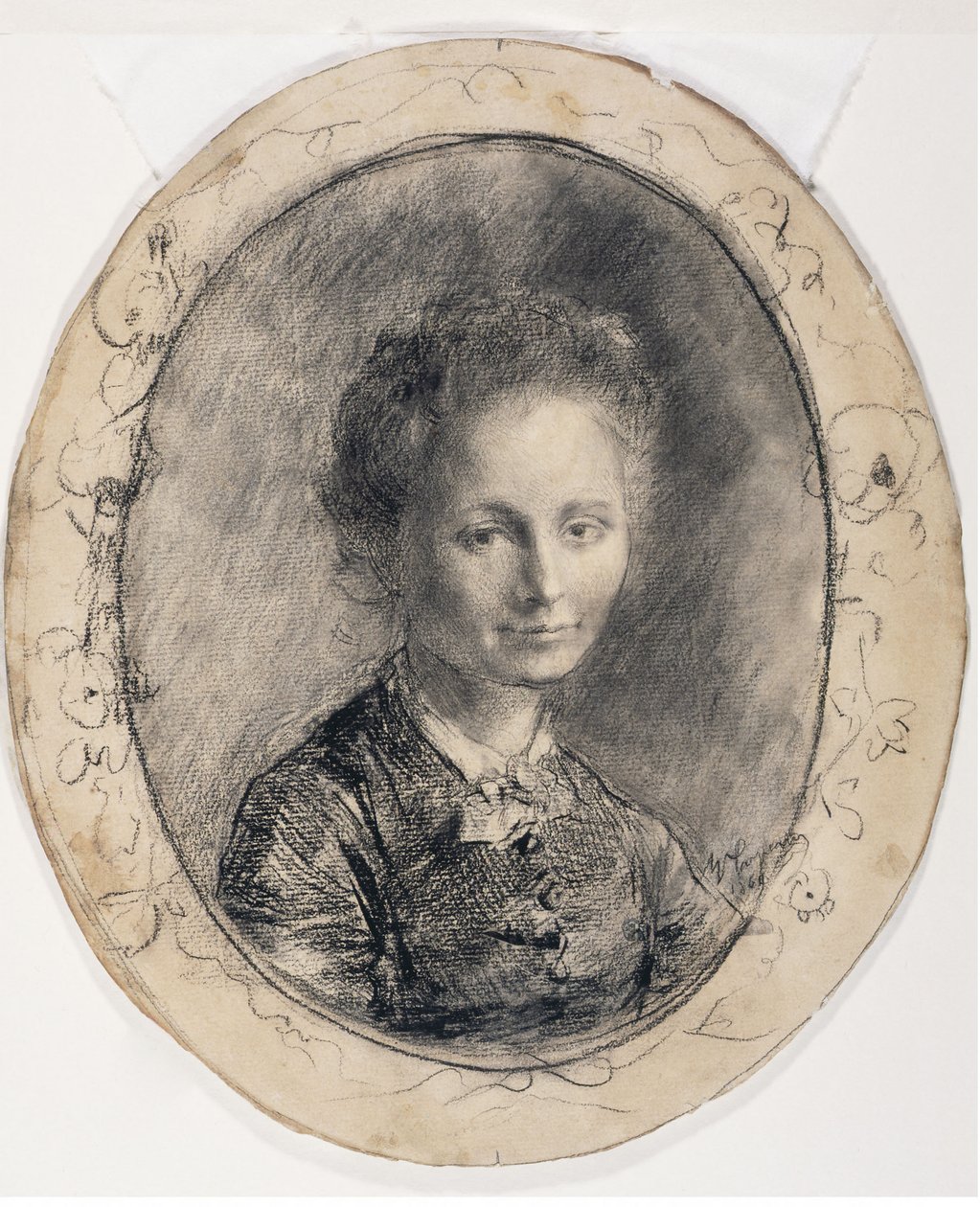 Neiti de Montfortin muotokuva tekijältä Jean-Baptiste Carpeaux