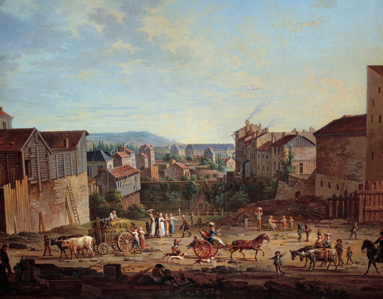 Michottesin linnake Nancyssa. Jean Baptiste Claudot