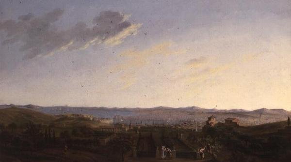 Marseille (öljy kankaalle) tekijältä Jean Baptiste Coste