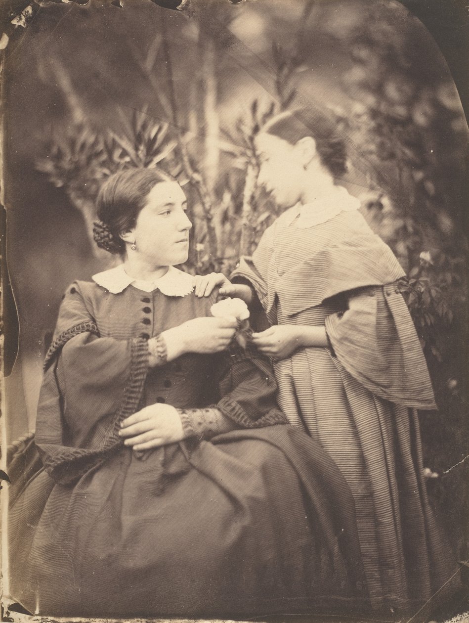 Muotokuva naisesta ja lapsesta,1855 (kuva) tekijältä Jean Baptiste Frénet