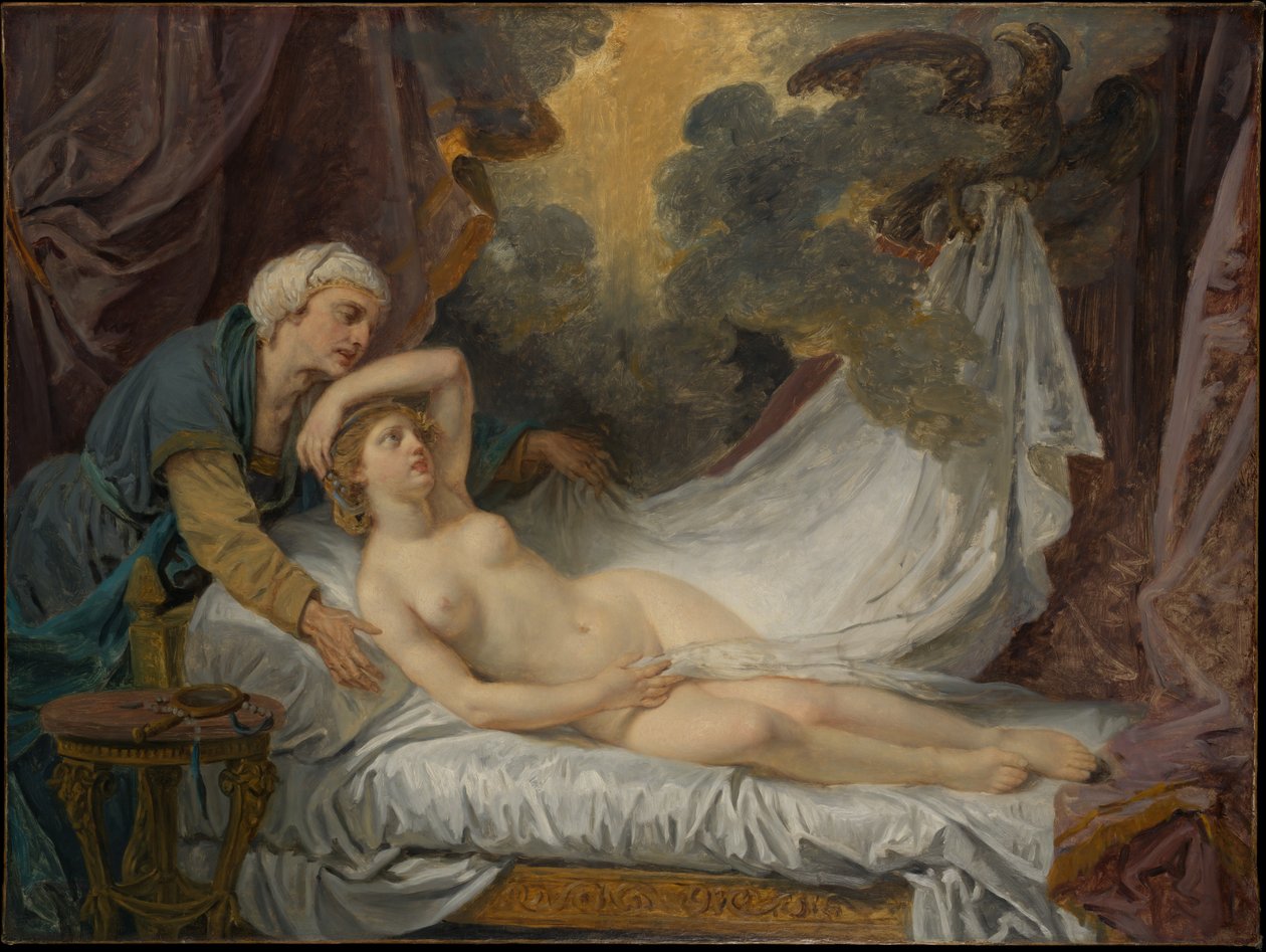 Jupiter vieraili Aeginassa tekijältä Jean-Baptiste Greuze