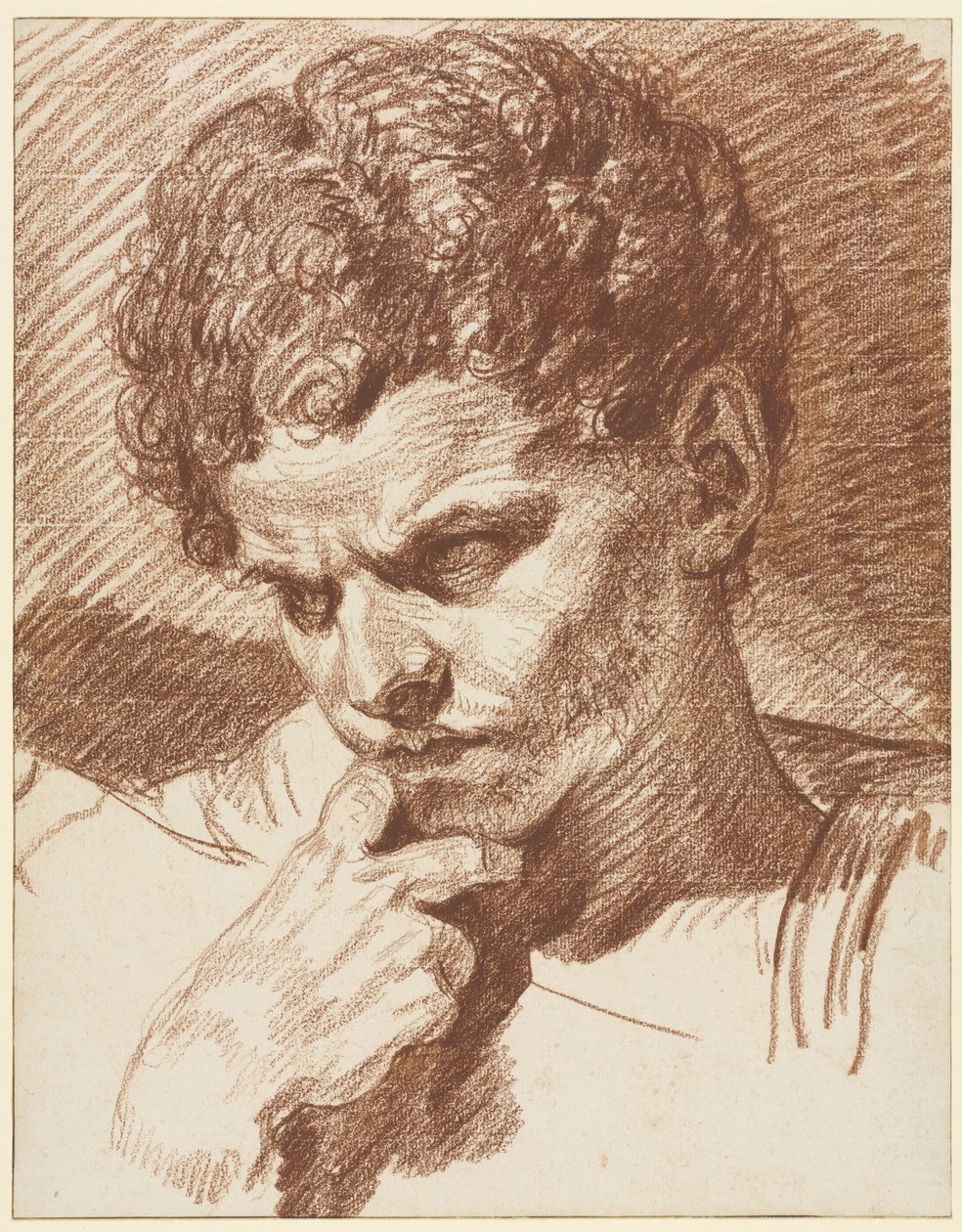 Caracallan johtaja tekijältä Jean-Baptiste Greuze