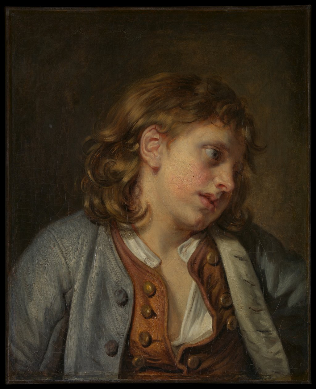 Nuoren pojan pää tekijältä Jean-Baptiste Greuze