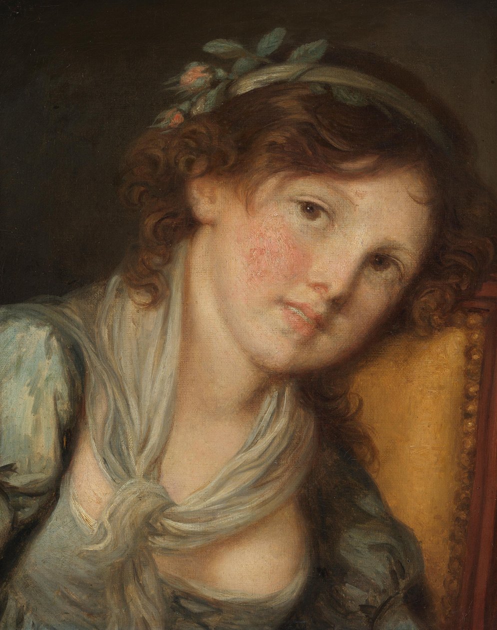 Nuori tyttö tekijältä Jean-Baptiste Greuze