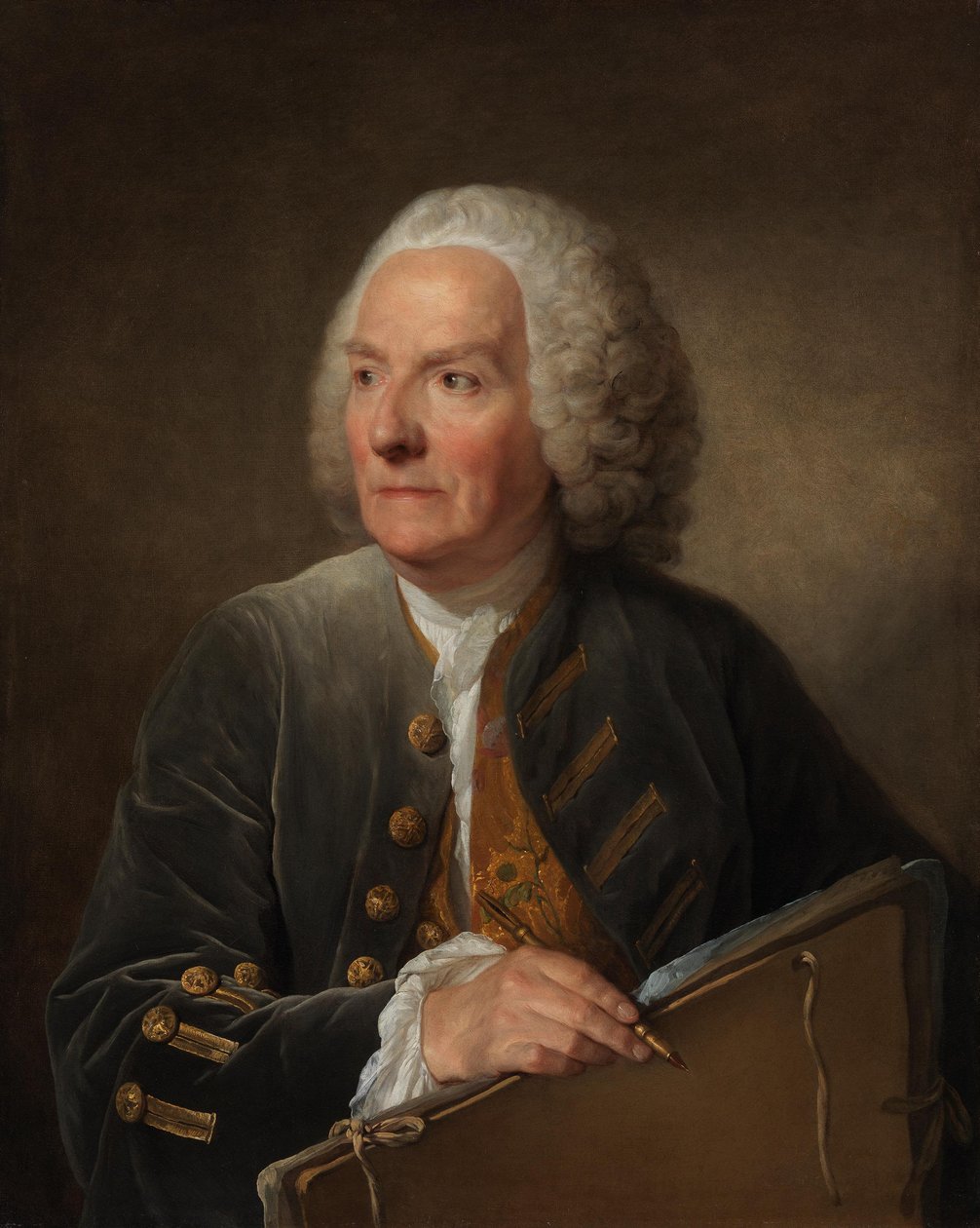 Louis de Silvestre nuorempi tekijältä Jean-Baptiste Greuze
