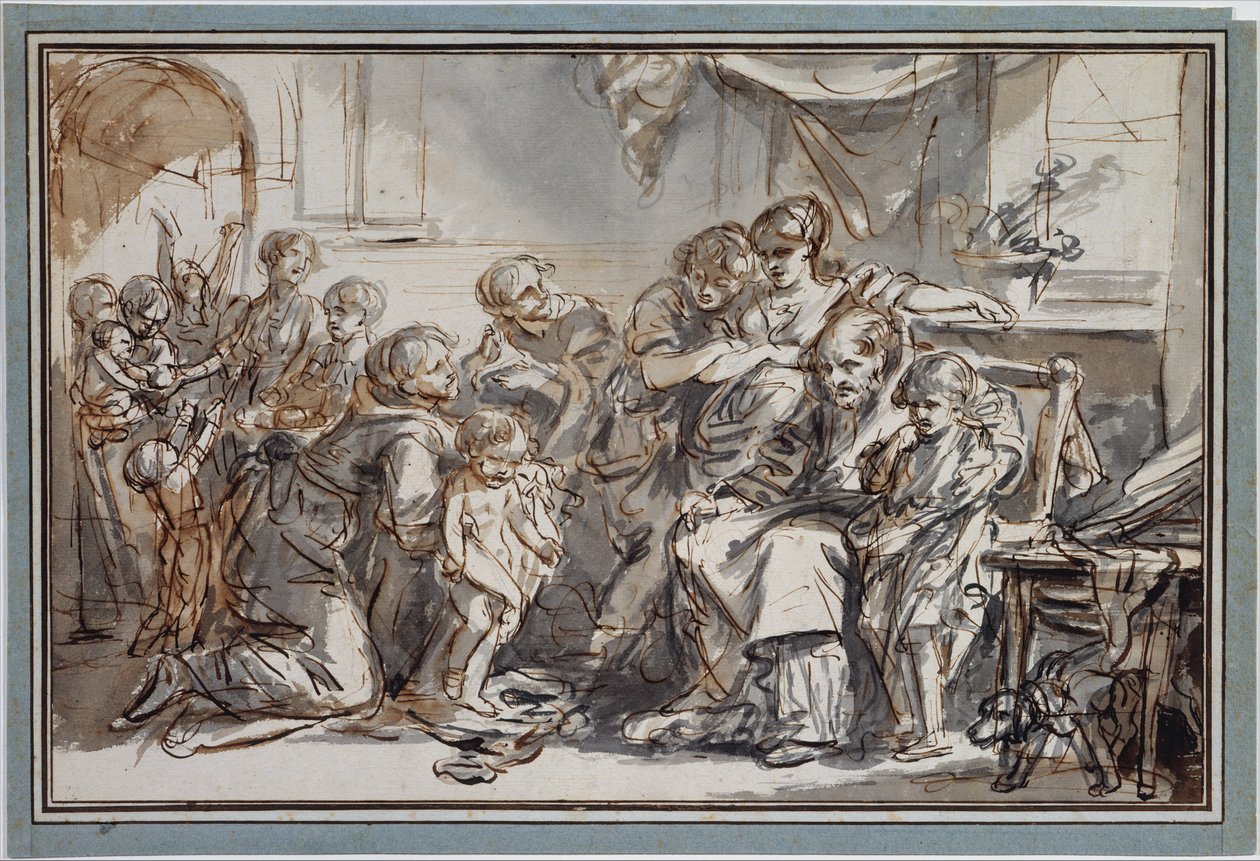 Aviottoman lapsen esittely tekijältä Jean-Baptiste Greuze