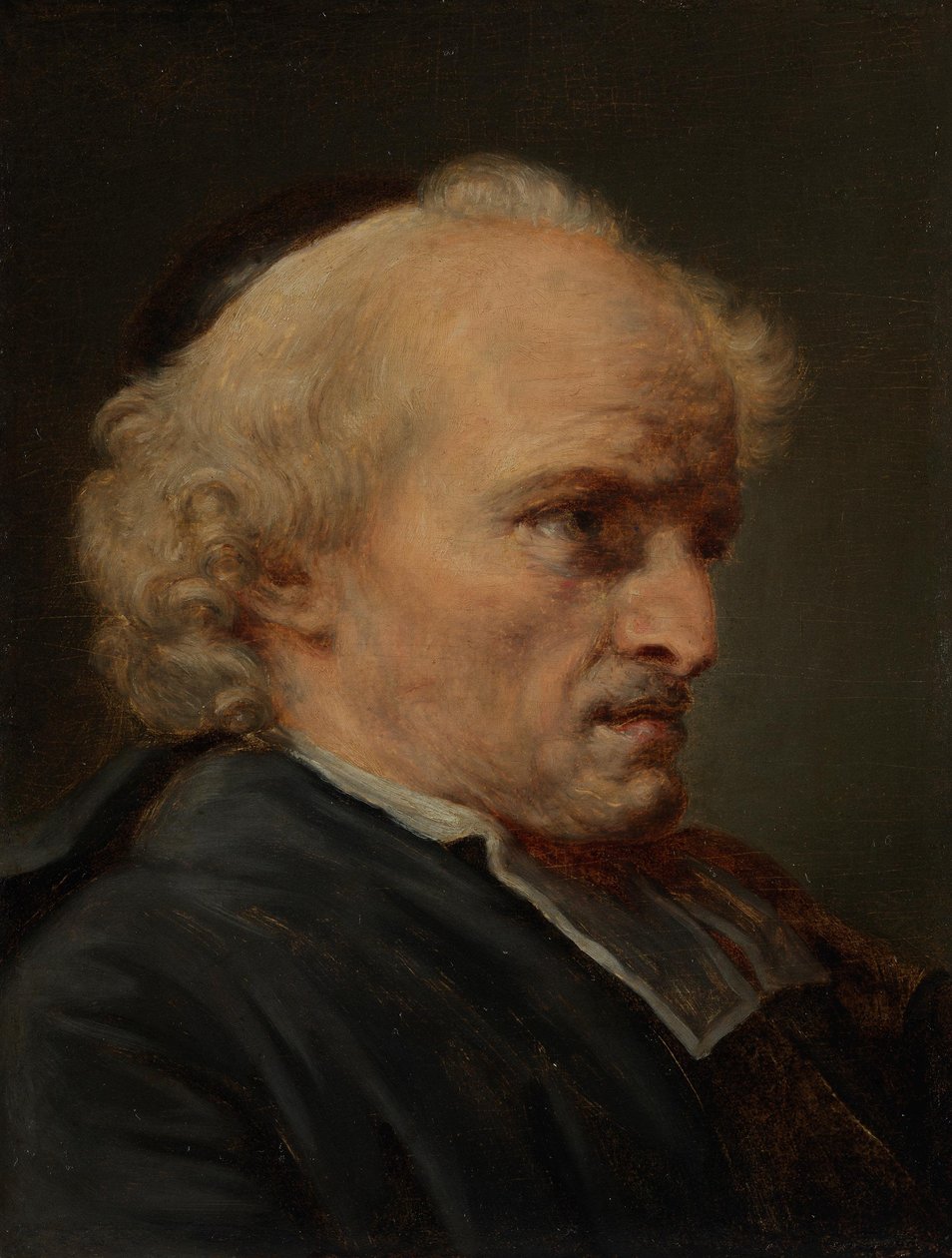Tutkielma papin päästä tekijältä Jean-Baptiste Greuze