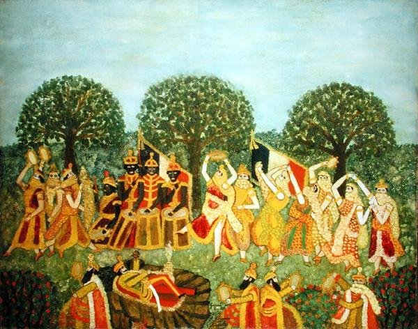 Oriental Dancers, n. 1884 (öljy kankaalle) tekijältä Jean Baptiste Guiraud