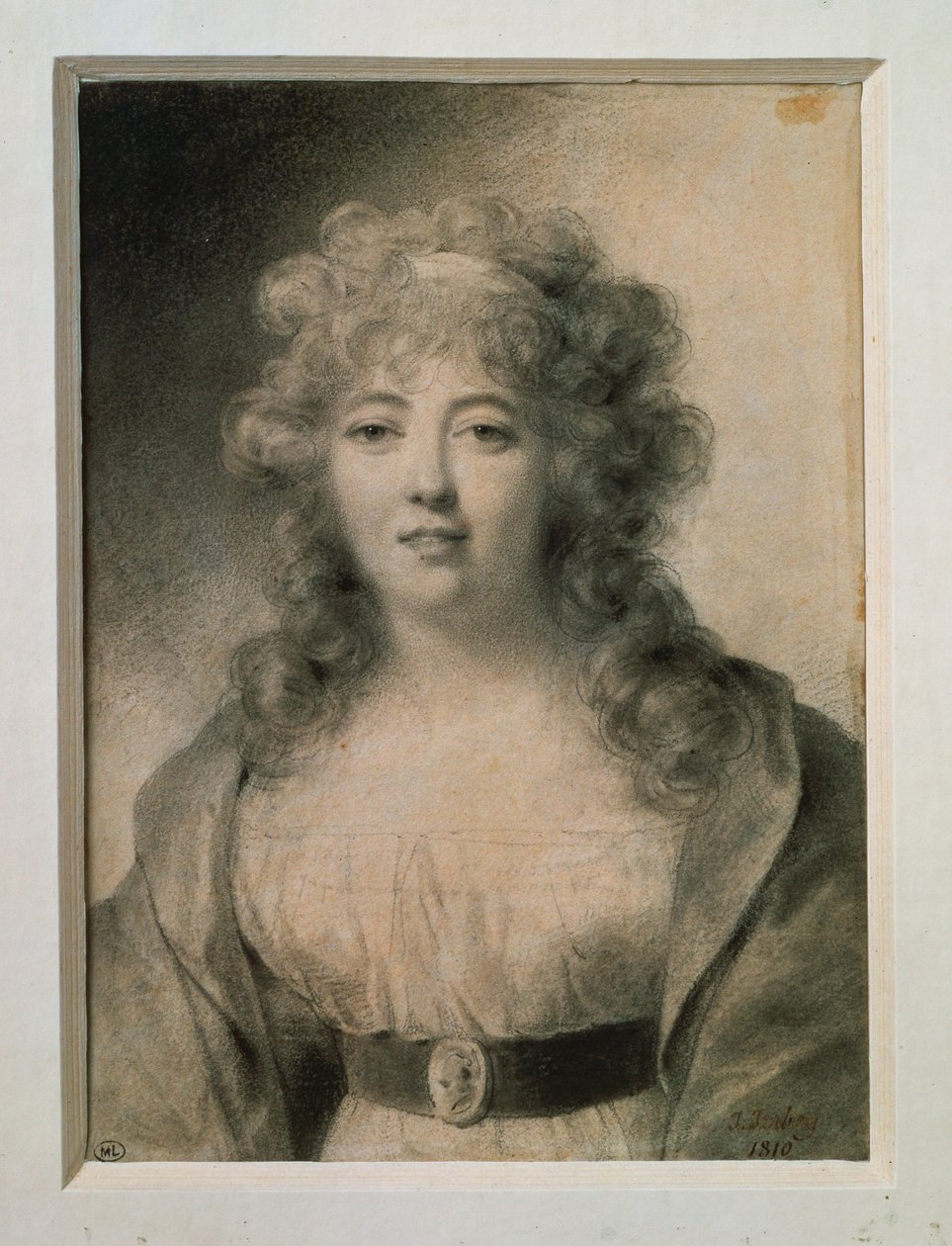 Mme de Stael, o.s. Germaine Necker ... tekijältä Jean Baptiste Isabey