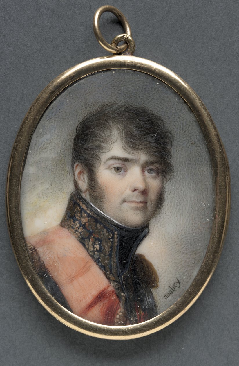 Henri Gratienin, kreivi Bertrandin, muotokuva tekijältä Jean-Baptiste Isabey
