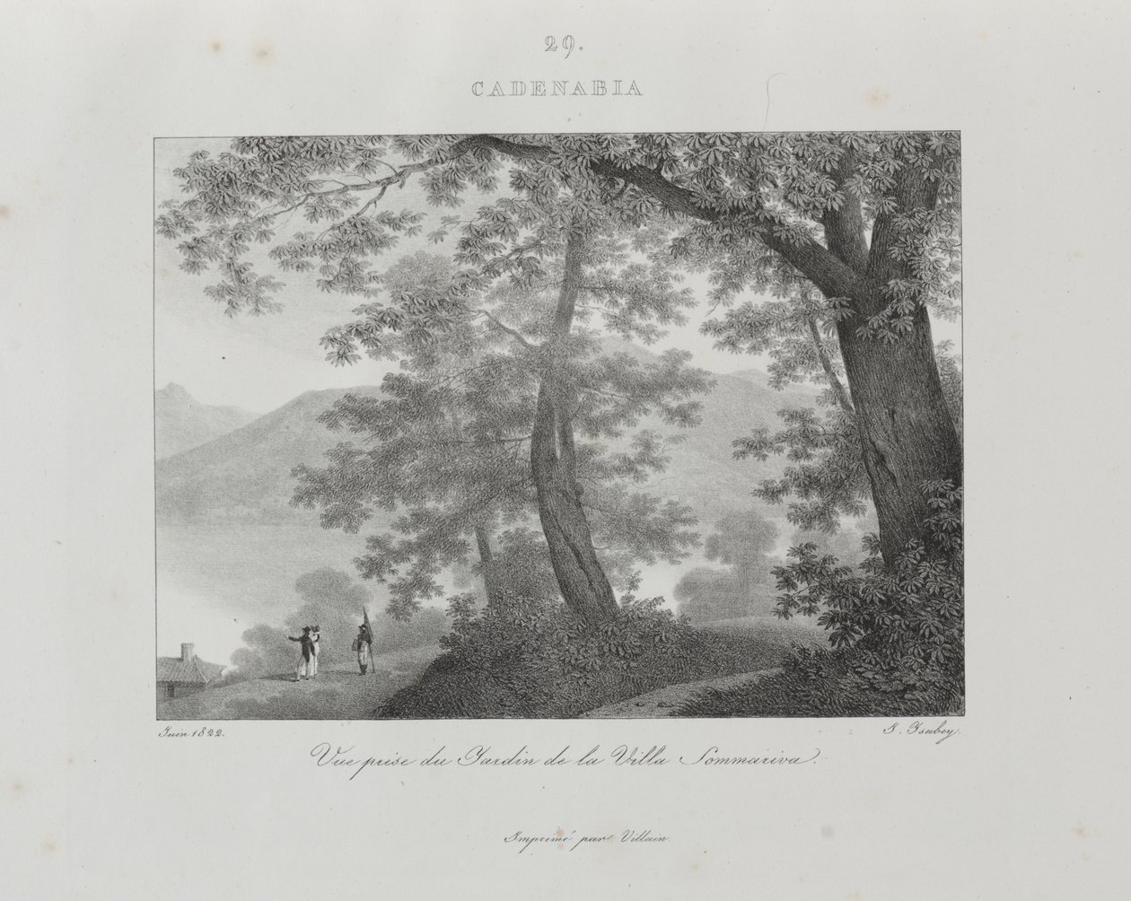 Matka Italiaan vuonna 1822 tekijältä Jean-Baptiste Isabey