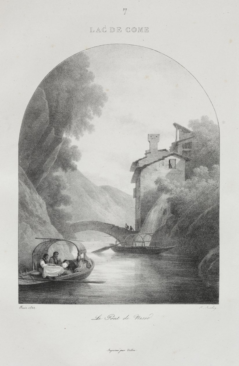 Matka Italiaan vuonna 1822 tekijältä Jean-Baptiste Isabey
