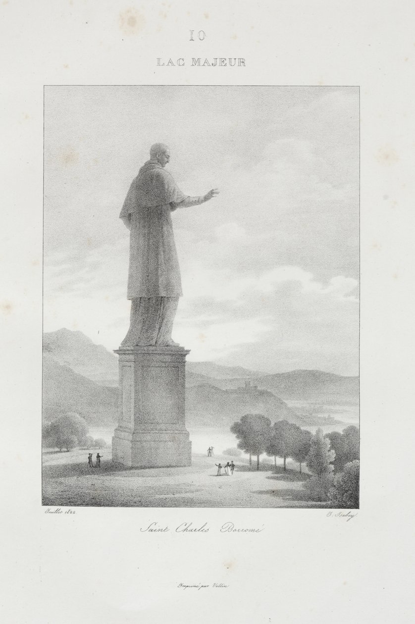 Matka Italiaan vuonna 1822 tekijältä Jean-Baptiste Isabey
