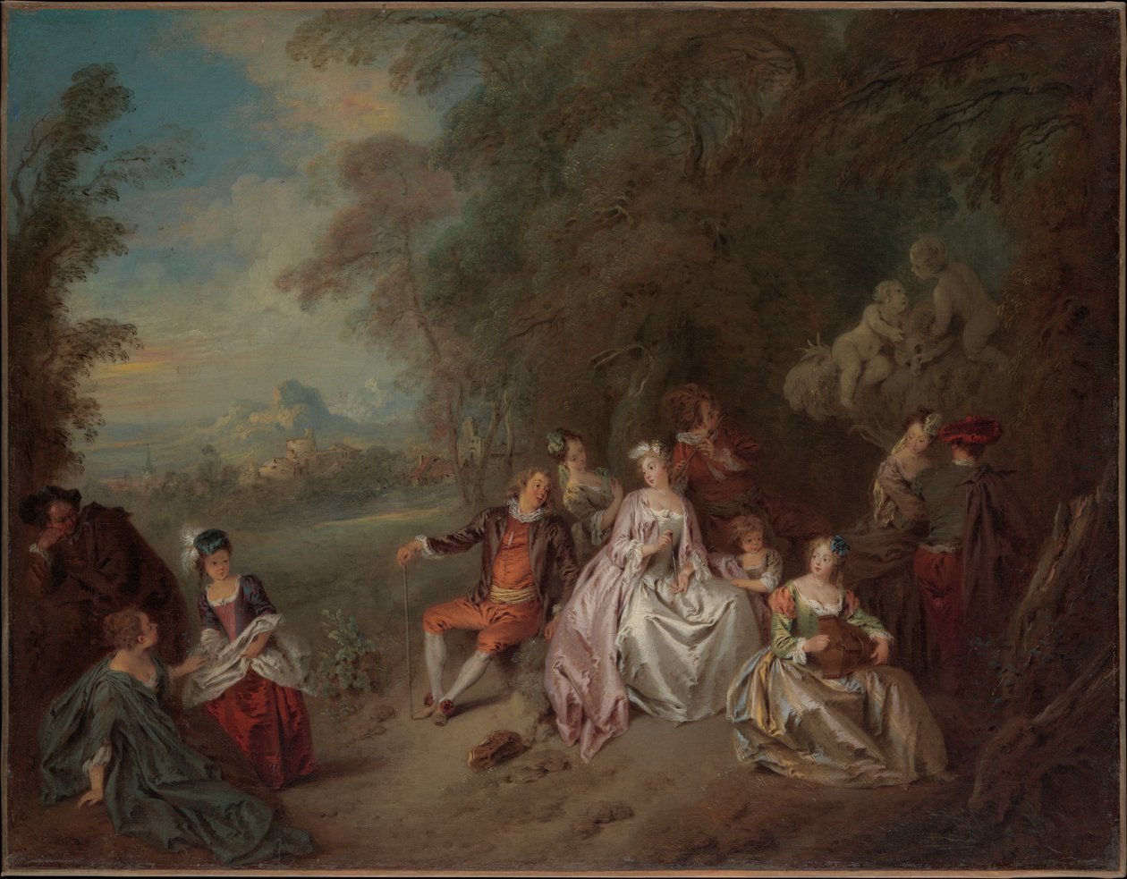 Maalaiskonsertti tekijältä Jean-Baptiste Joseph Pater