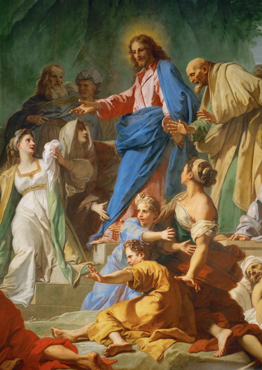 La resurrection de Lazare - Lasaruksen ylösnousemus ... tekijältä Jean Baptiste Jouvenet