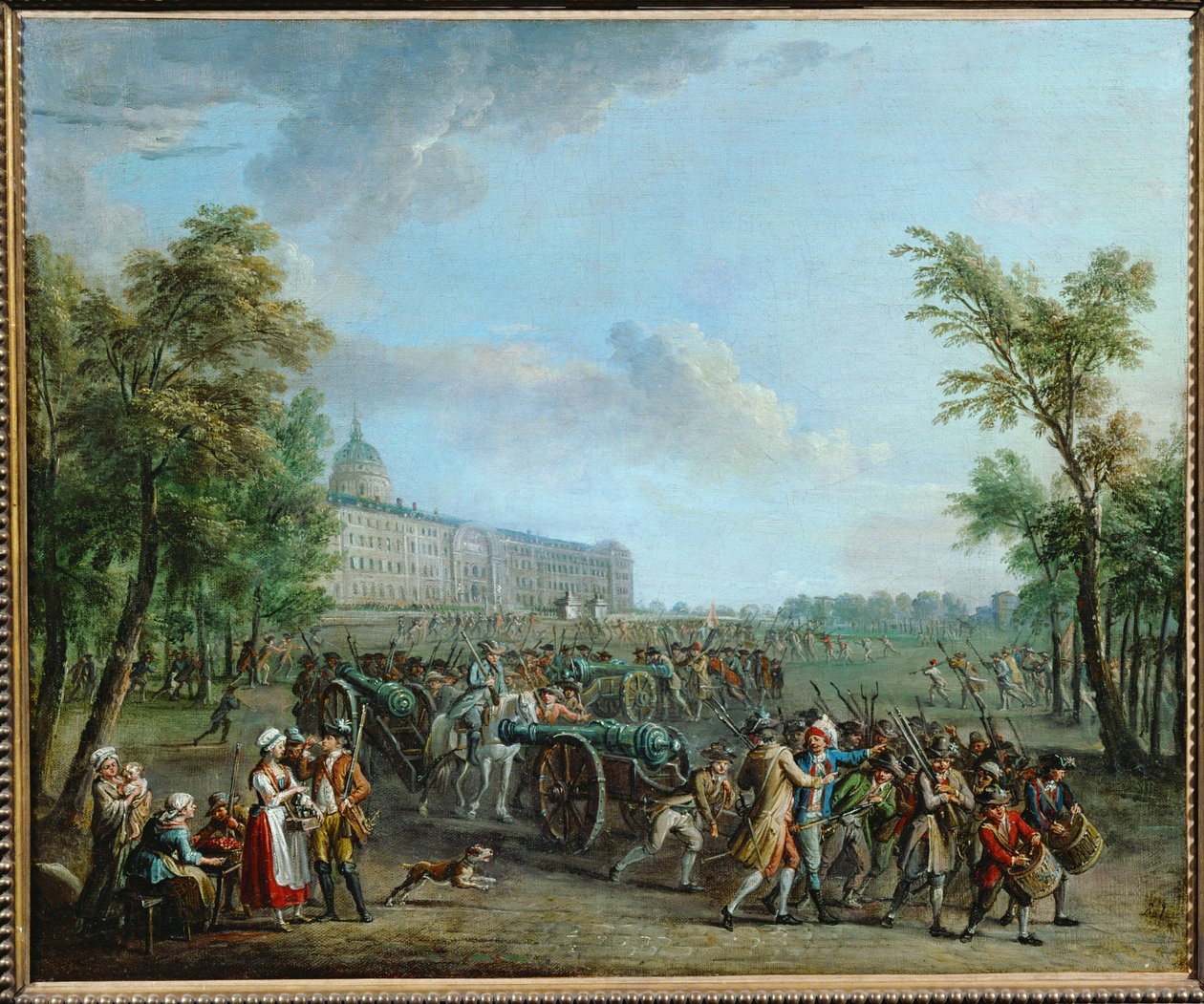 Pariisin Invalidien asevaraston ryöstö ... tekijältä Jean Baptiste Lallemand