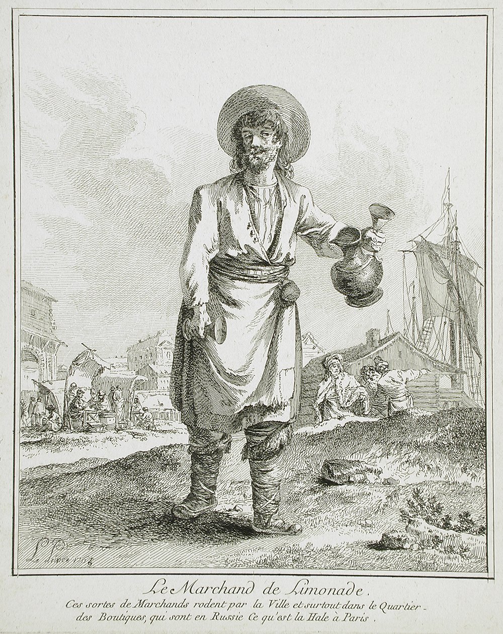 Limonadinmyyjä tekijältä Jean-Baptiste Le Prince