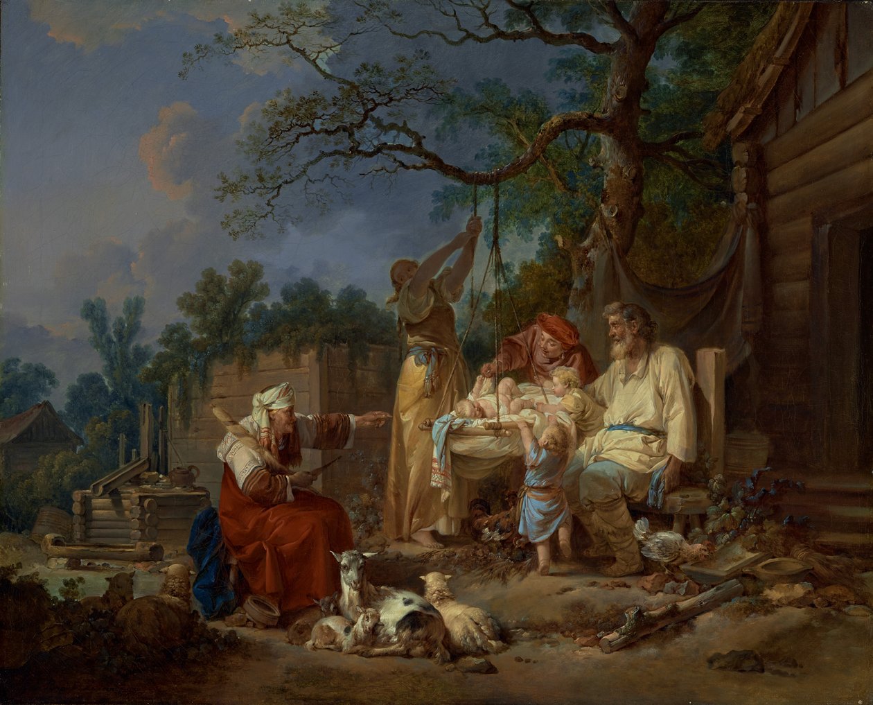 Venäläinen kehto tekijältä Jean-Baptiste Le Prince