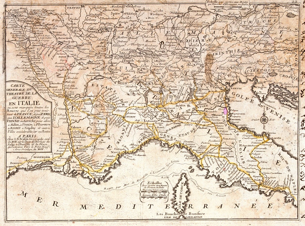 Ranska (alue: Île-de-France, Champagne-Ardenne, Lorraine, Alsace, itäinen Centre, Burgundi, Fanche-Comté, Auvergne, itäinen Languedoc-Roussillon, Rhône-Alpes, Provence-Alpes-Côte d