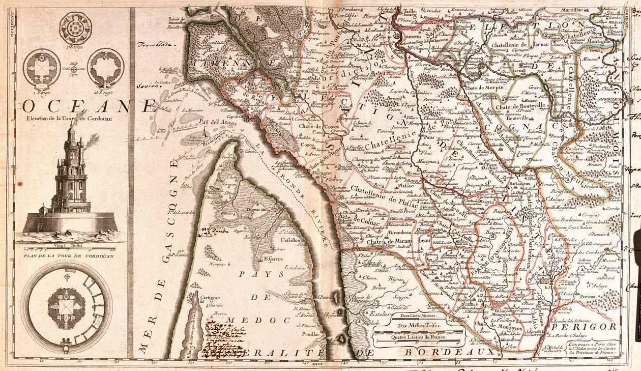 Poitou-Charentes, Ranska tekijältä Jean Baptiste Nolin