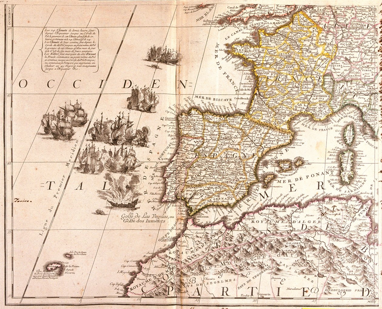 Espanja, Ranska (Korsikan kanssa), Belgia, Saksa (osavaltio:  tekijältä Jean Baptiste Nolin