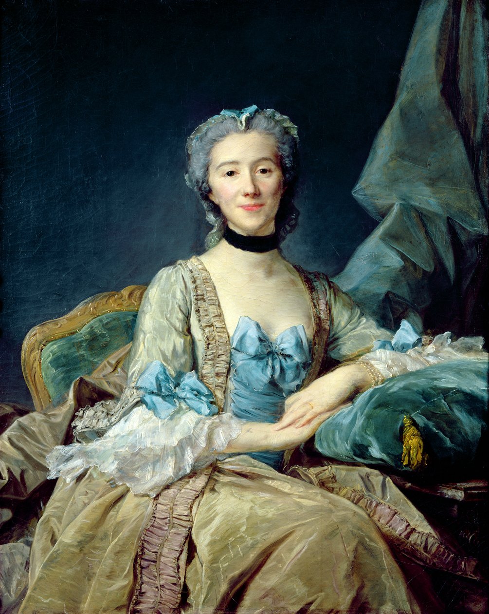 Rouva de Sorquainville tekijältä Jean Baptiste Perronneau