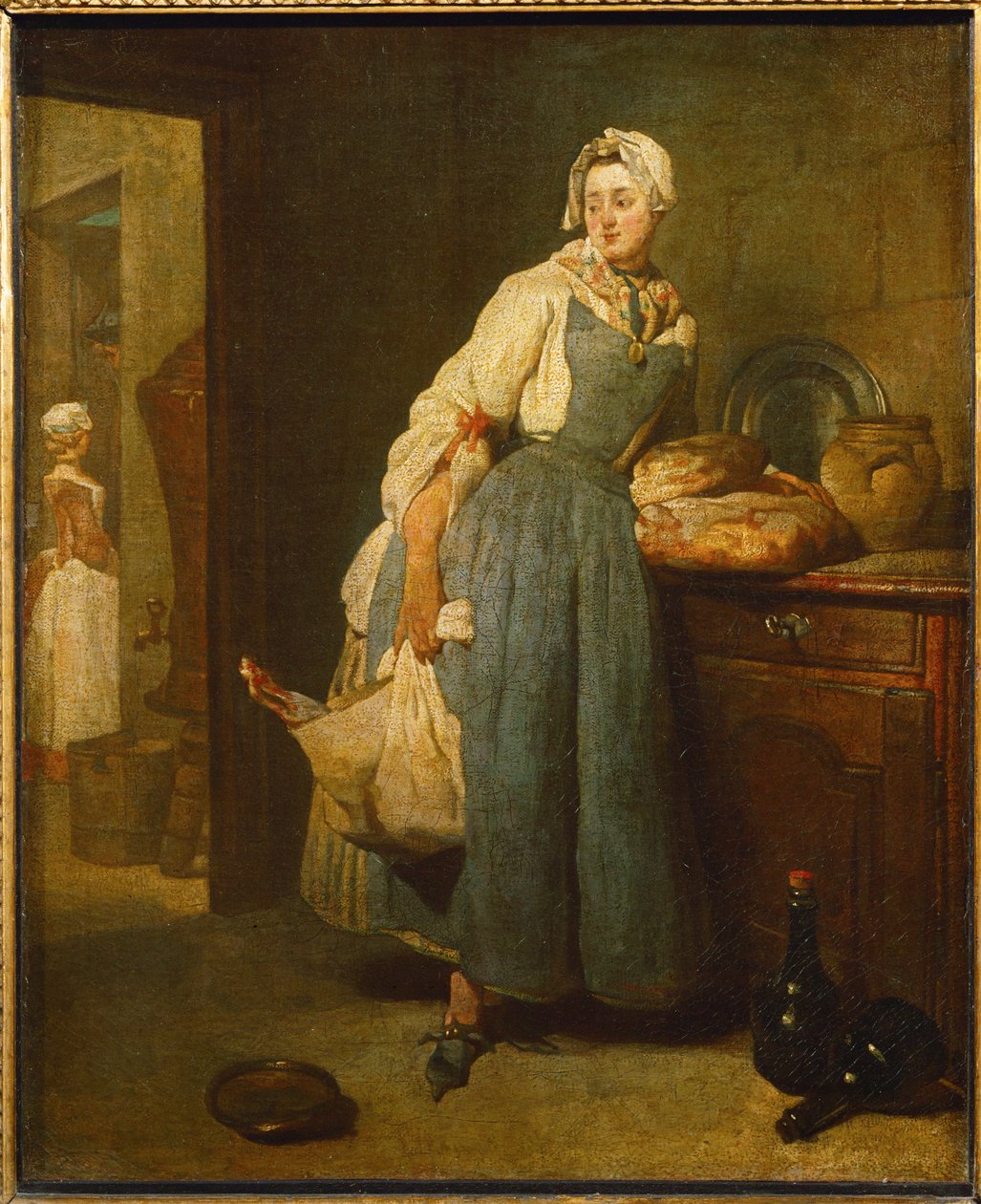 La Pourvoyeuse - Cateress ... tekijältä Jean Baptiste Simeon Chardin