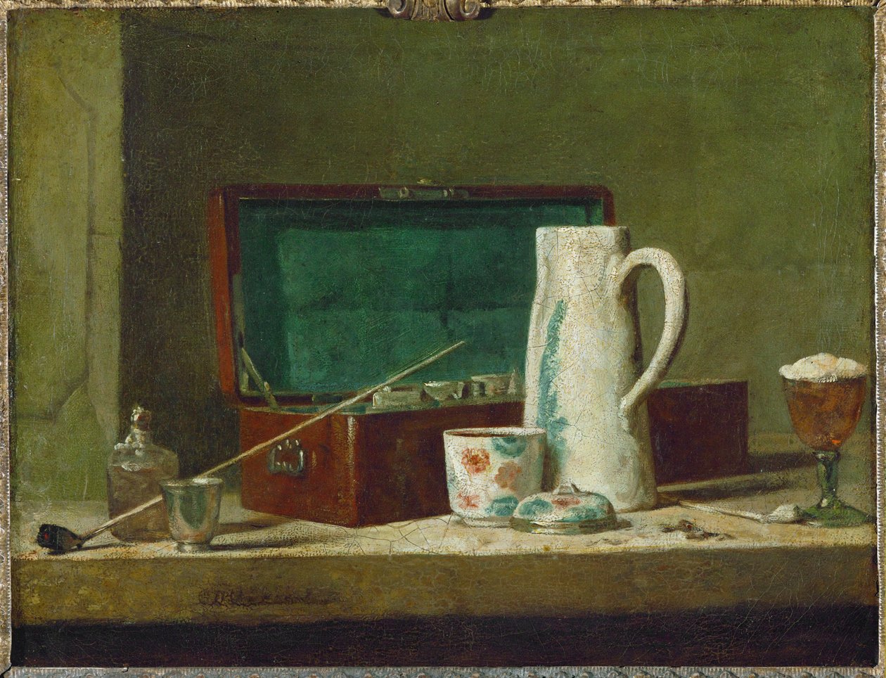 Putket ja juomamaljakot ... tekijältä Jean Baptiste Simeon Chardin