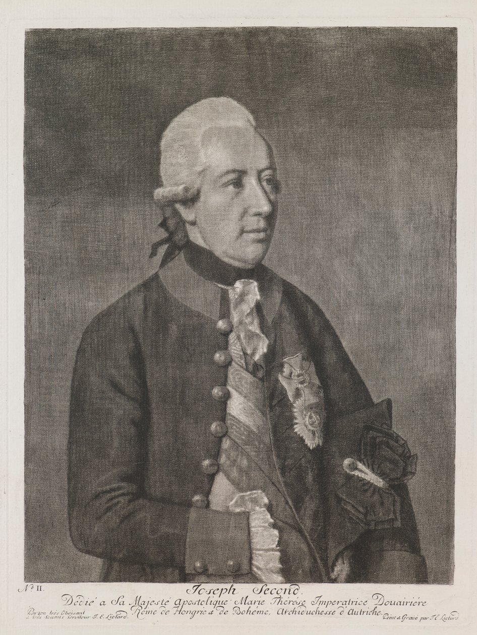 Joosef II, Itävallan keisari tekijältä Jean-Étienne Liotard