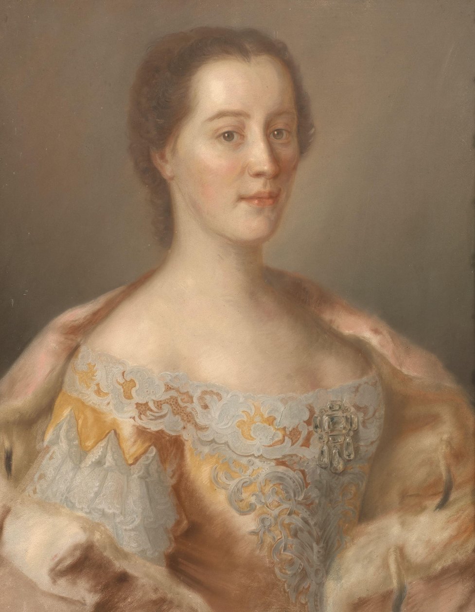 Muotokuva Itävallan arkkiherttuatar Maria Annasta tekijältä Jean Etienne Liotard