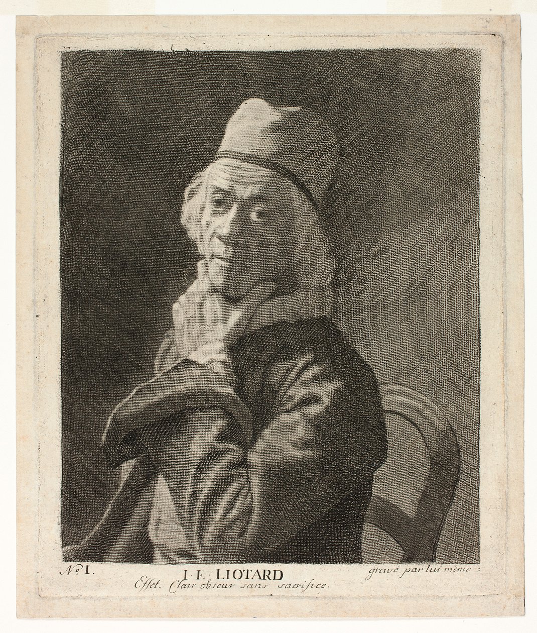 Pieni omakuva tekijältä Jean-Étienne Liotard