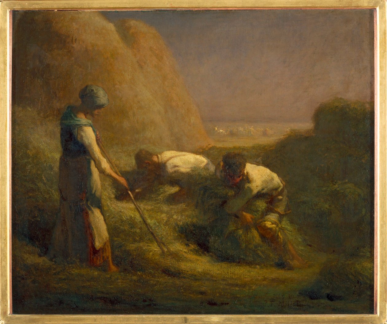 Les botteleurs de foin - heinänteko. 1850-1851 ... tekijältä Jean-Francois Millet