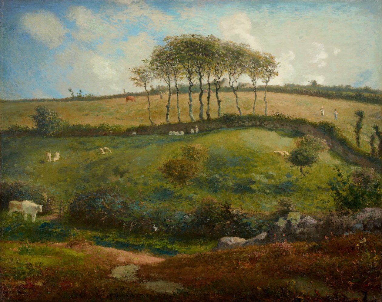Lauma lähellä Cherbourgia (Normandia) tekijältä Jean-Francois Millet