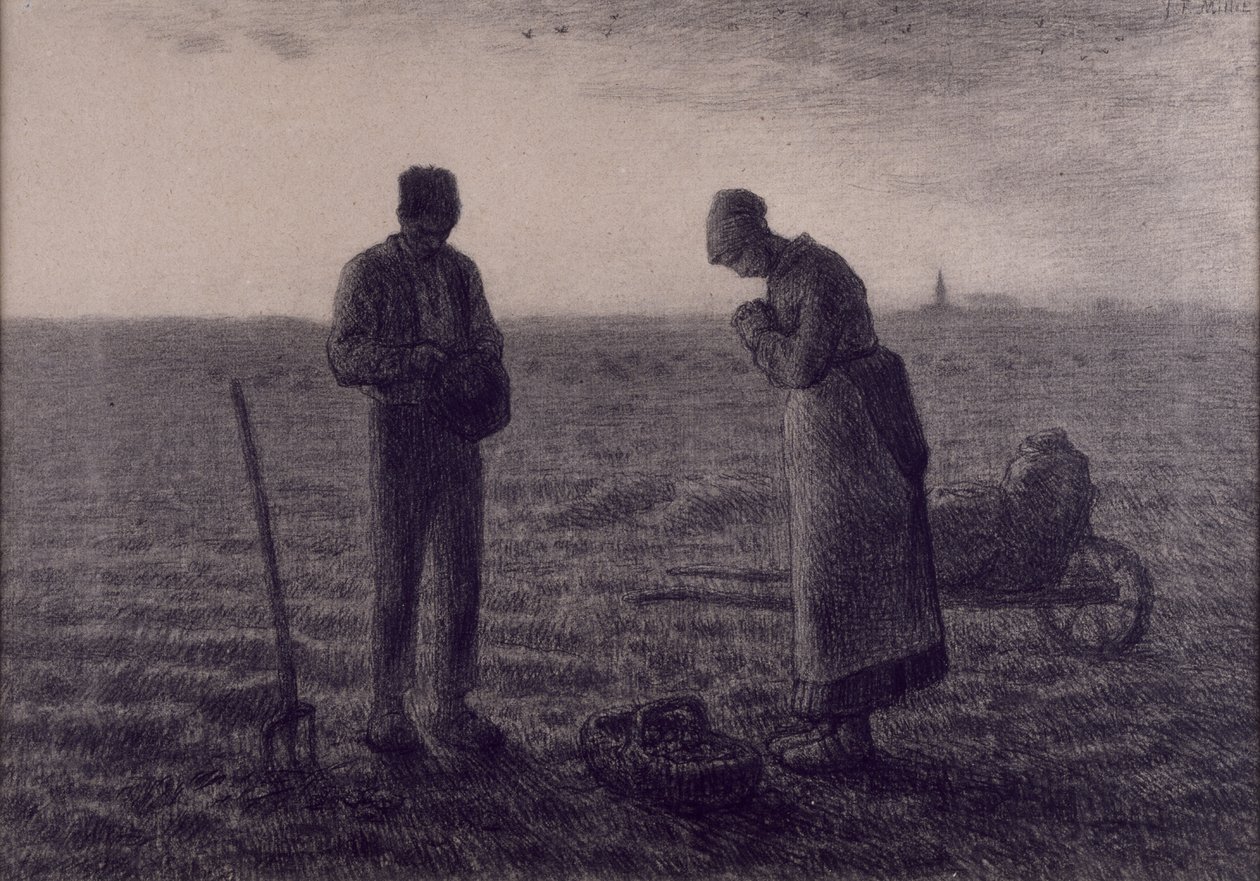 Angelus tekijältä Jean-Francois Millet