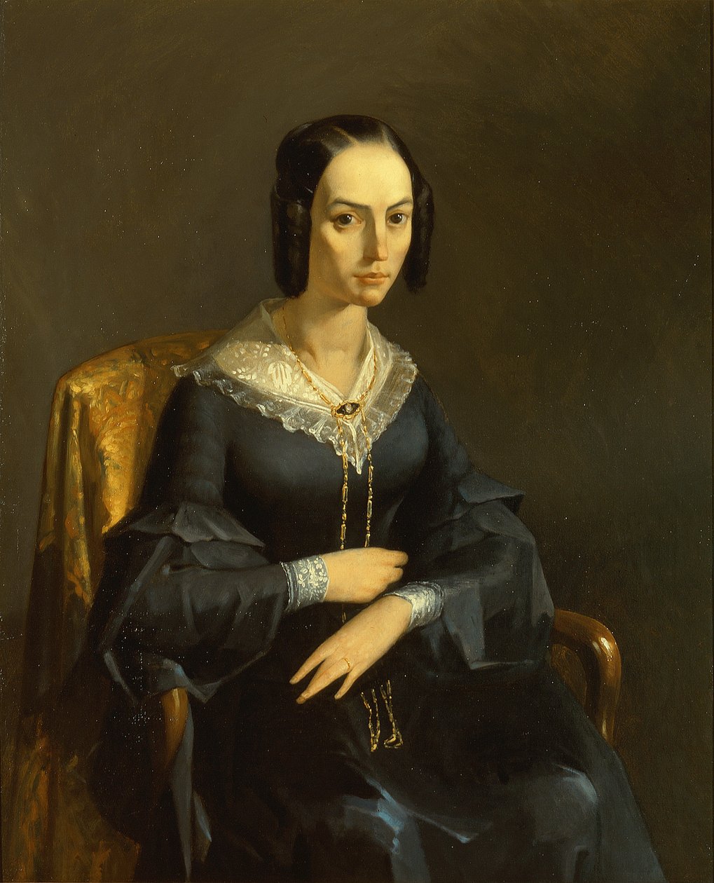 Valmontin kreivitär, n.1841 (öljy kankaalle) tekijältä Jean-Francois Millet