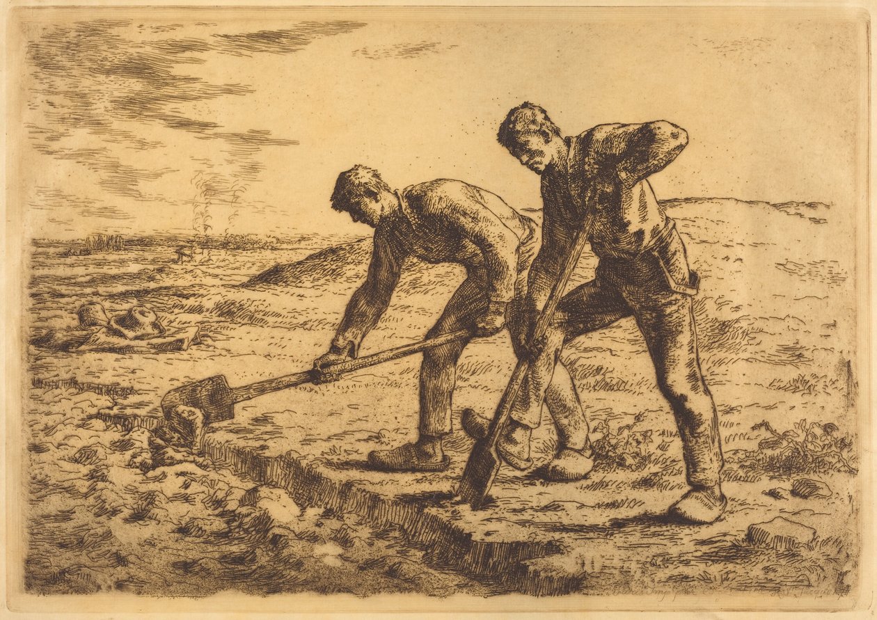 Kaivajat tekijältä Jean-Francois Millet
