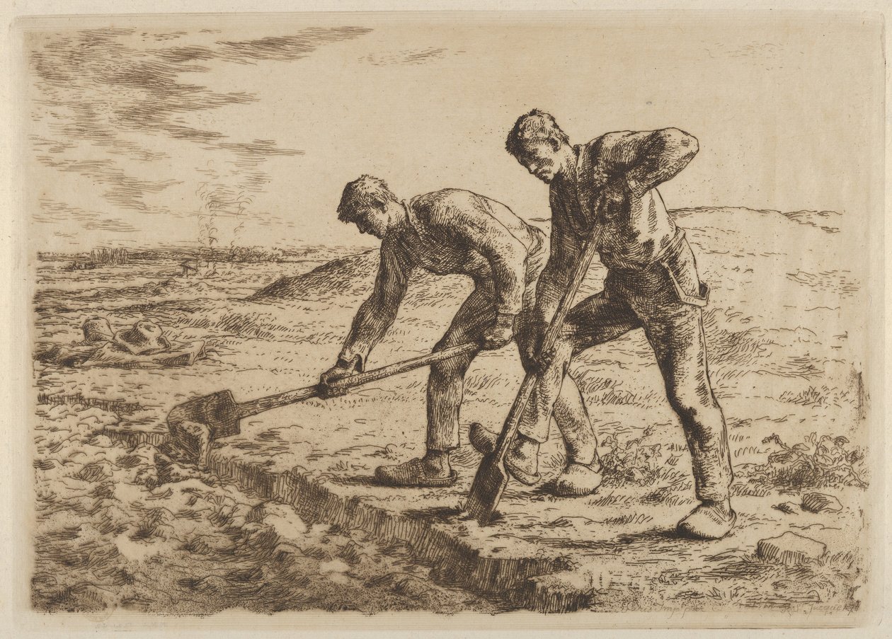 Kaivajat tekijältä Jean-Francois Millet