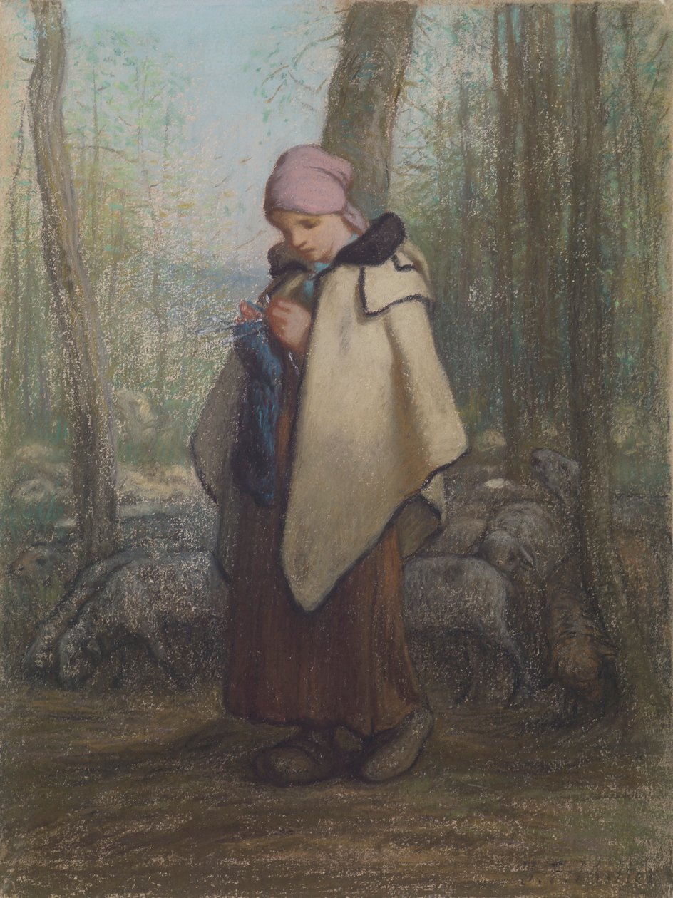Neulova paimentar tekijältä Jean-Francois Millet