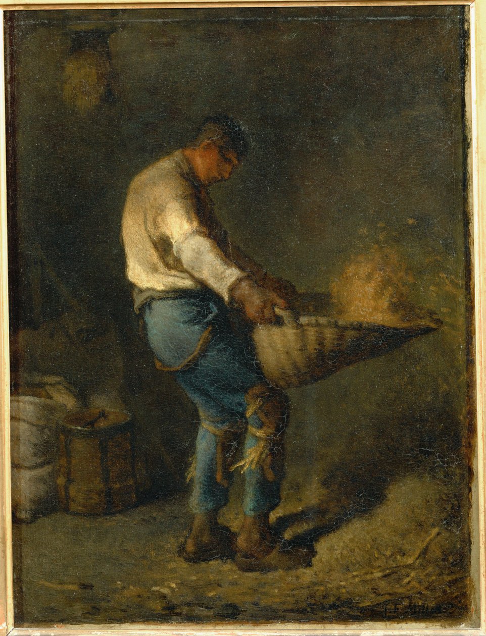 Un Vanneur, Salon ... tekijältä Jean Francois Millet