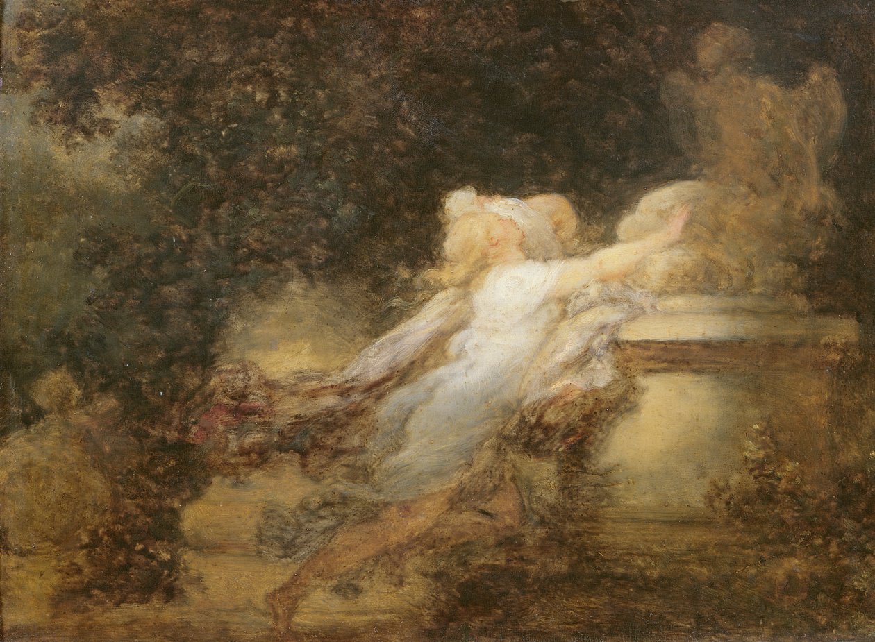 Rakkauden lupaus tekijältä Jean Honore Fragonard