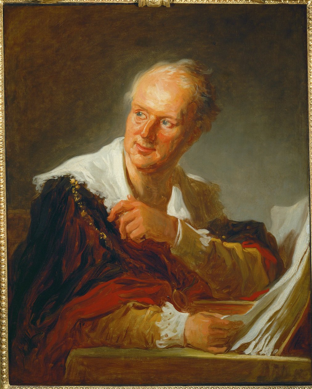 Denis Diderot, ranskalainen kirjailija, filosofi, tiedemies ja... tekijältä Jean Honore Fragonard