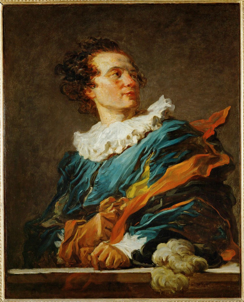 Fantasiahahmo, Abbe de Saint-Nonin muotokuva ... tekijältä Jean Honore Fragonard