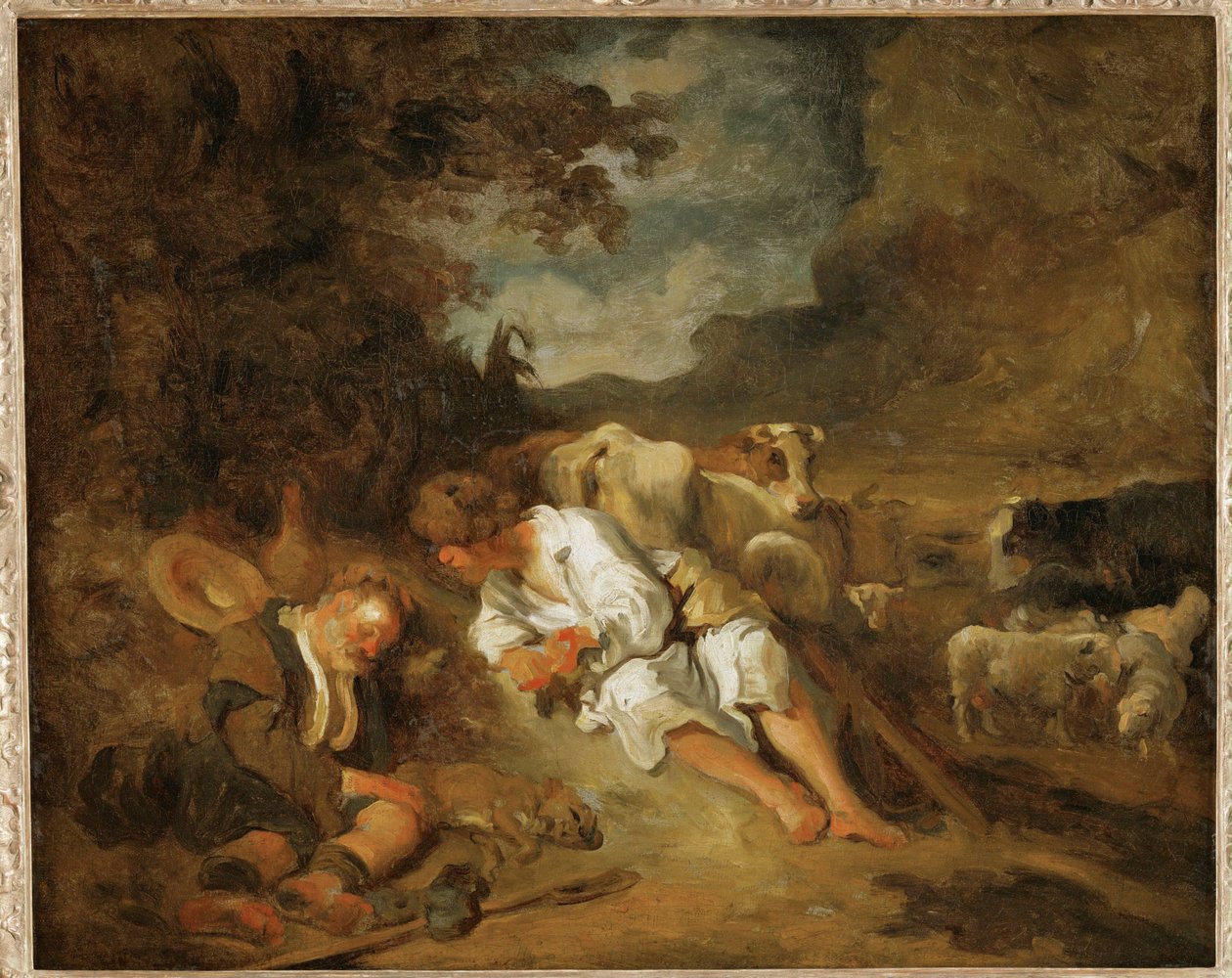 Mercury ja Argos ... tekijältä Jean-Honore Fragonard