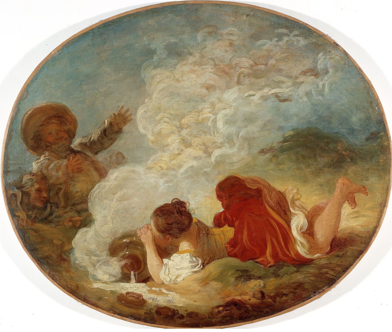 Perrette und der Milchtopf tekijältä Jean-Honore Fragonard