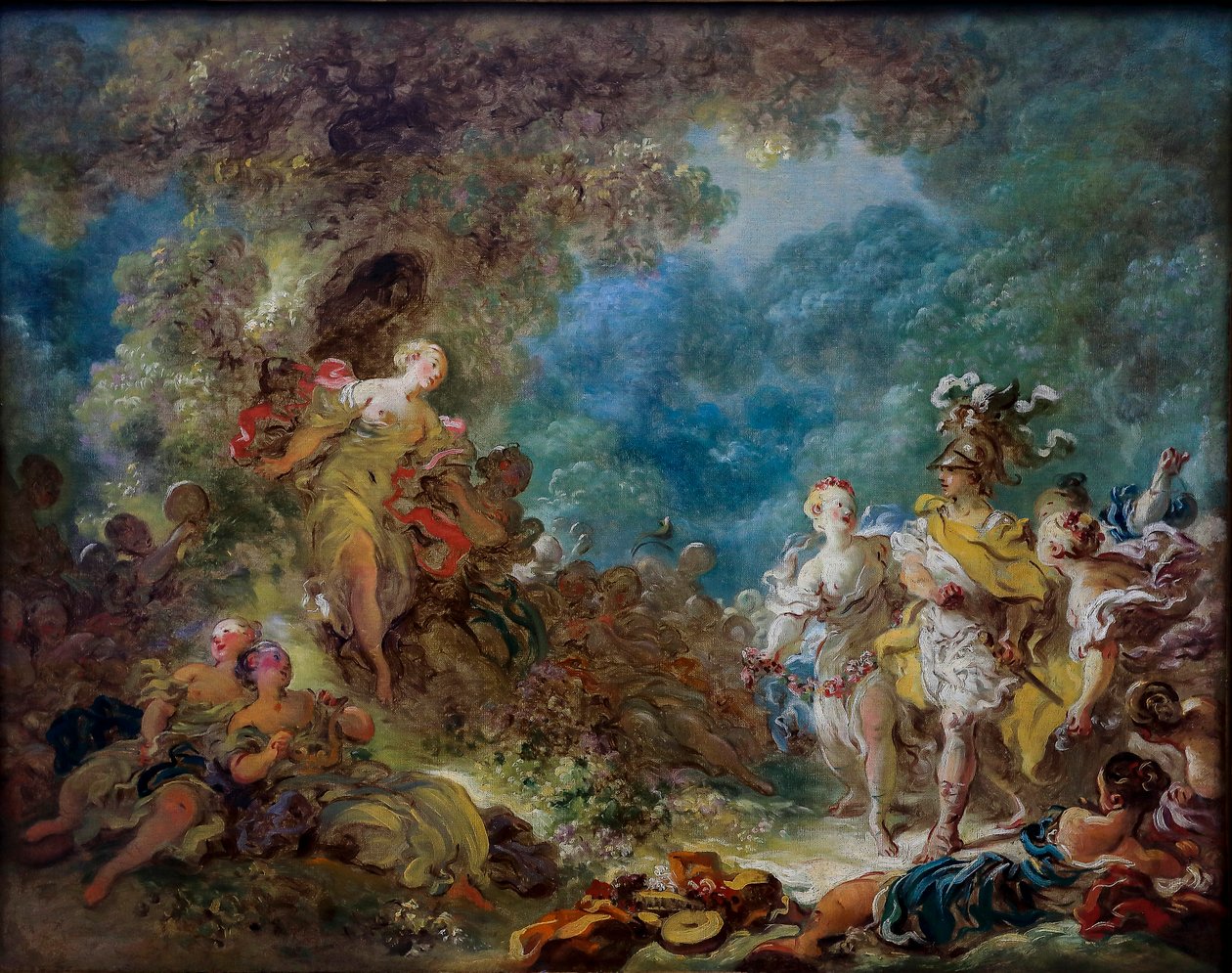 Rinaldo Armidan puutarhoissa tekijältä Jean Honore Fragonard