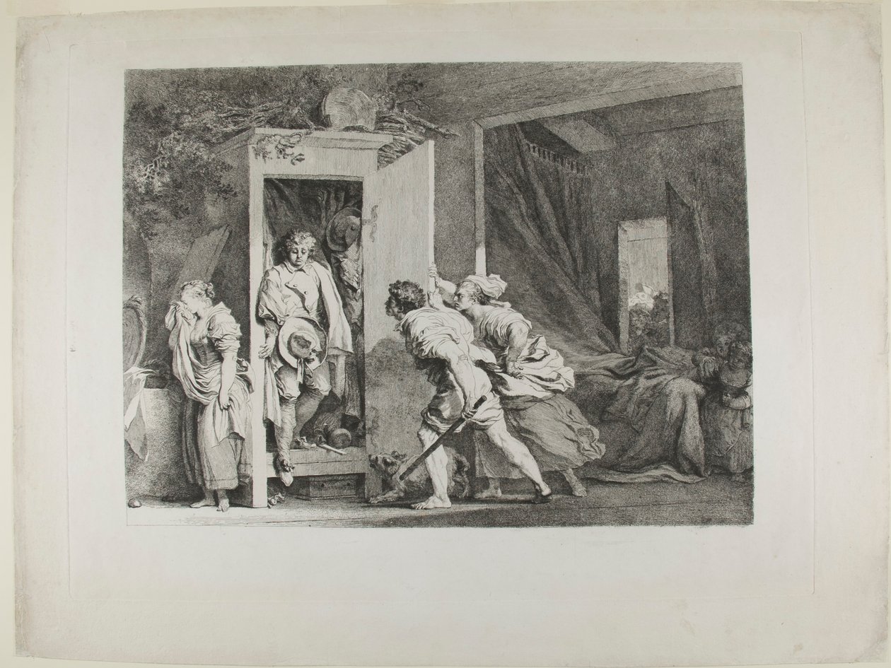 Armoire tekijältä Jean-Honore Fragonard