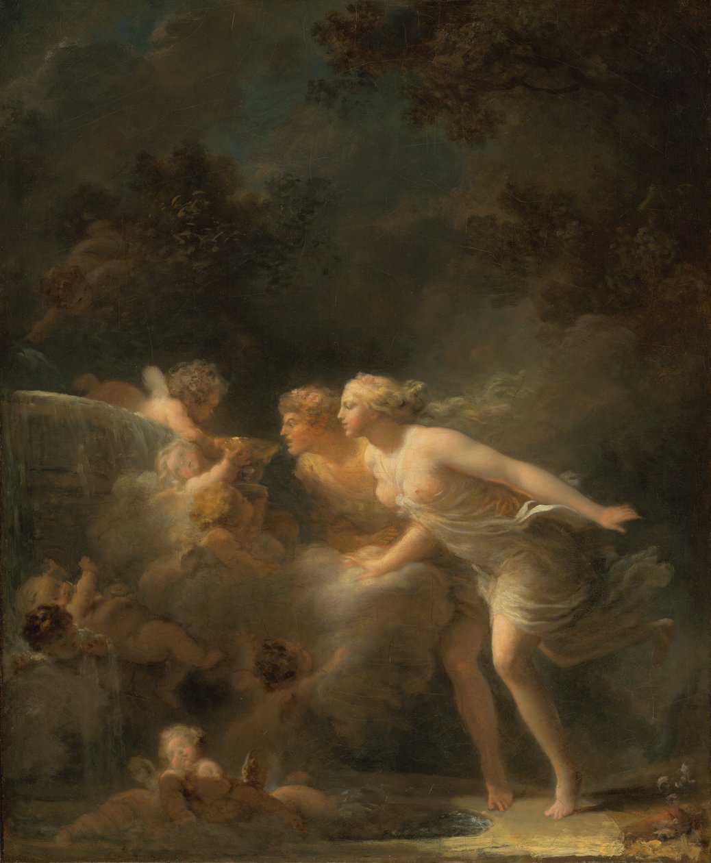 Rakkauden lähde tekijältä Jean-Honore Fragonard