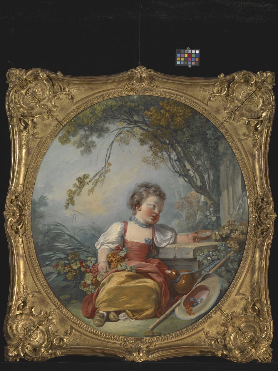 Pieni pyhiinvaeltaja (öljy kankaalle) tekijältä Jean Honore Fragonard
