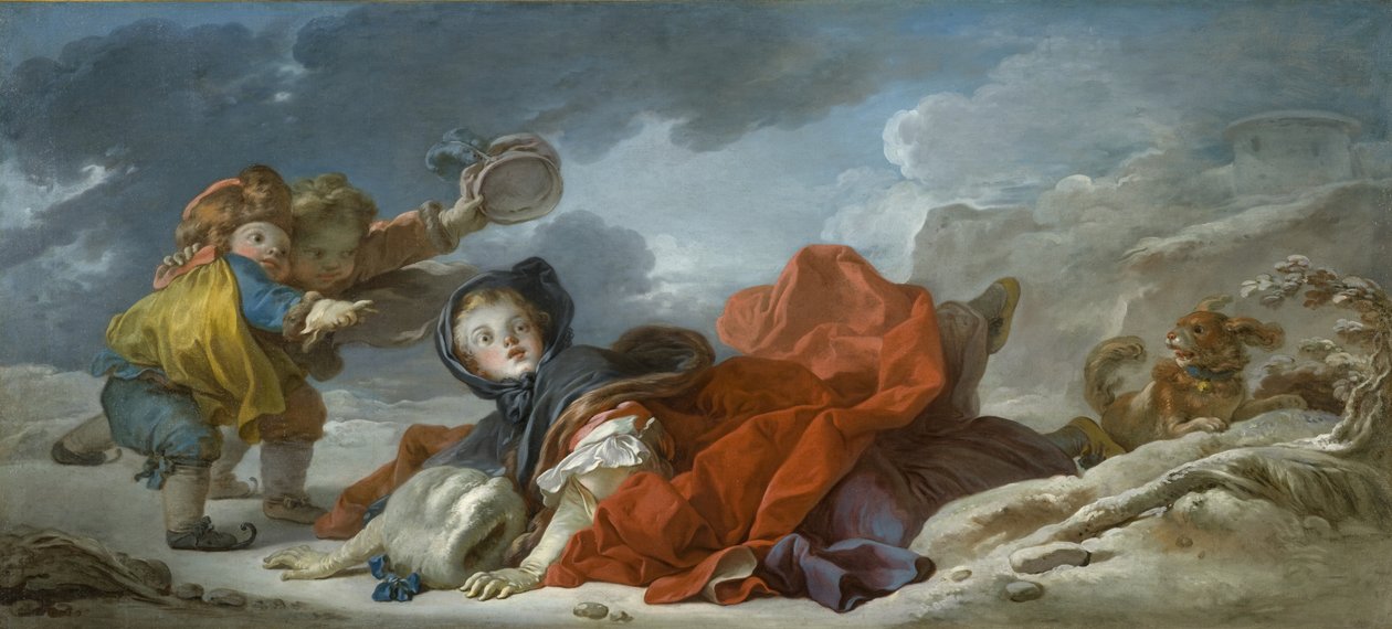 Winter tekijältä Jean-Honore Fragonard