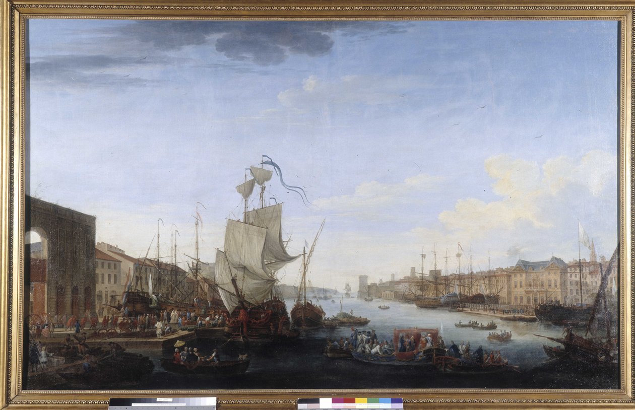 Nousu Marechal de Richelieu -retkikuntaan Menorcalle tekijältä Jean Joseph Kapeller
